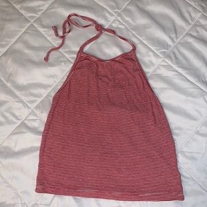 Red Halter top